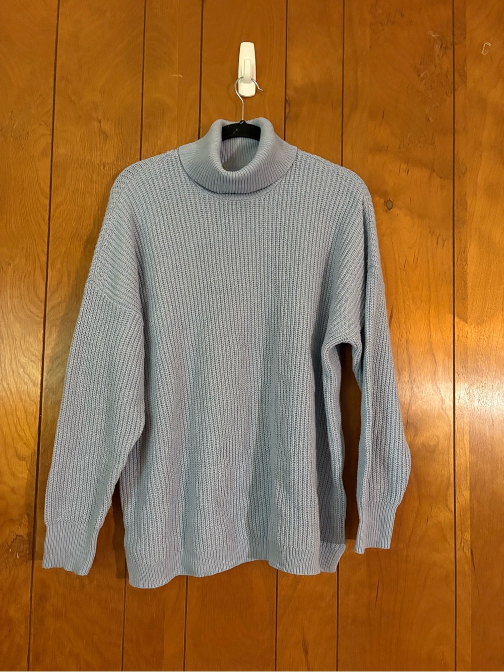 Maurices Pale Blue Turtleneck Sweater